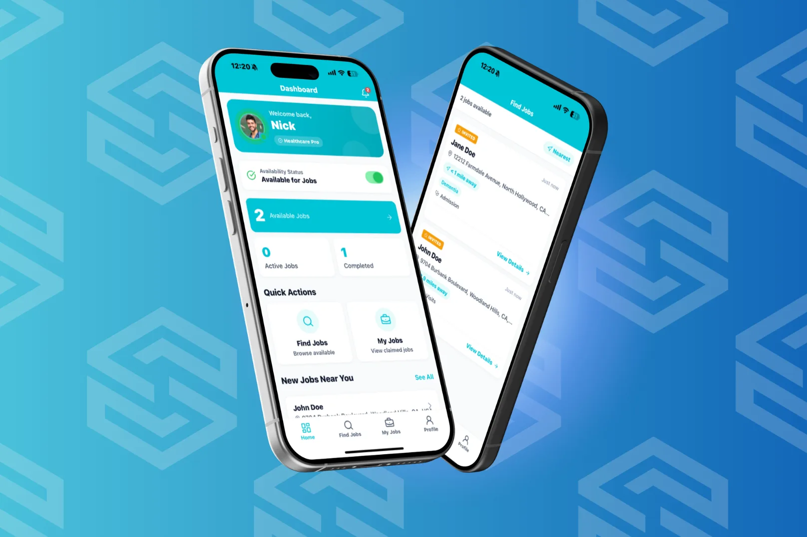Mobile shift staffing app